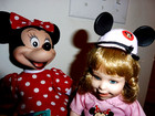 Ashton Drake  Disney Doll Set  a Moment With Minnie  In Original Box With Coa