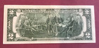 Bicentennial Series 1976 Rare  2 Two Dollar Bill    Crisp And Nice   Collectible