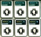 2025 50c Solomon Monopoly 5 Coin Set Silvered  silver Plated  Ngc Pf70 Uc