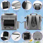 Expandable Dog Bike Basket With Secure Mounting Bracket  Multi-functional Foldab