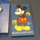 Mickey Mouse Wristwatch 1933 Ingersoll Watch Rough Cond  For Parts Original Box