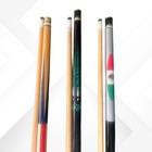 Set Of 3 Brand New Hardwood Billiard Pool Cue Sticks     Free Shipping 