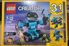 Brand New Sealed Lego Creator  Robo Explorer  31062  Light Brick Included