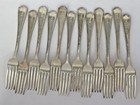 12 Antique Vintage Hotel Silver Plate Dinner Forks St Regis New York Rogers
