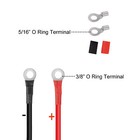 10 Awg Battery Cable O Ring Terminal Pv Wire For Inverter Solar Car Marine Rv