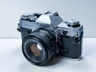 Canon Ae-1 35mm Film Camera   50mm F 1 8 Lens Tested Working No Squeal   Battery