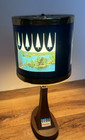 Vintage 1963 Hamm   s Beer Advertising Table Lamp Rotating Shade
