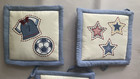 5-piece Sports-themed Soft Wall Hanging Nursery Decor 10  X 10 