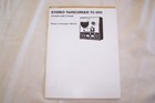 Sony Tc-650 Stereo Reel-to-reel Tape Recorder Deck Instruction Manual Book