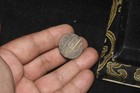 Genuine Ancient Old Middle Eastern Islamic Silver Dinar Dirham Coin
