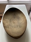 Antique Large 23    Primitive Wooden Dough Bowl 19th Century