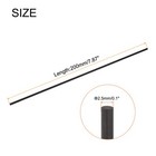 10pcs Carbon Fiber Rod 2 5mm X 200mm For Rc Plane Kite Wing Tube Quadcopter Arm