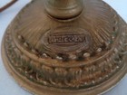 1920 s Atwater Kent Dealer Lamp  Original Lamp And Original Shade  Shade Damged 