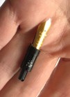 Osmiroid 22 K Gold Plate Pen Nib Italic Fine Straight  Free Ship  12