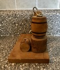 Vtg Handmade Wood Grain Alcohol Moonshine Still-primitive Country Folk Art   