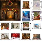 Christmas Theme Vinyl Backdrop Photo Background Photography Studio Props