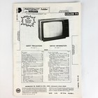 1983 Jc Penney Tv 685-2501-00  1g Wire Schematic Service Manual Sam s Photofact