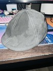 Harley Davidson Hat Gray Canvas Willie G Skull Ivy Flat Cap Cabbie Newsboy Xl