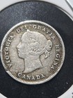 1891 Canada Silver 5 Cents