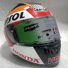 Airbrust Art    repsol   Motor Cycling Biker Rider Helmet- Full Face L xl xxl  pin