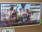 Indian Chief - Mountain Man - Speer - 109 Items 3-d Chart - Old Sign -dated 1992
