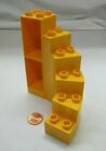 Lego Duplo Gold Yellow Spiral Stairway Staircase Castle House Steps Stairs Vtg