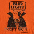 Vintage 80s Bud Light Fright Night T-shirt Spuds Mackenzie Halloween Beer Promo