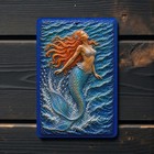 Mermaid Ocean Metal Sign 8x12 Coastal Fantasy Wall Decor Indoor Outdoor