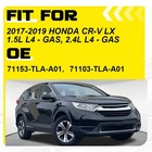 Front Bumper Lower Grille Grill Cover Left right For Honda Cr-v Lx 1 5l L4 17-19