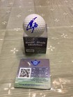 Stephen Curry Autograph Slazenger Golf Ball   Display W   coa  Steph Signed