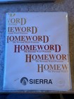Sierra On-line Homeword Atari Edition Complete 