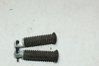 Harley Oem Dyna Softail Rubber Foot Rest Peg Passenger Set