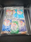    New    1998 Mcdonald s Teenie Beanie Baby Happy Meal Complete Set Nip Sealed