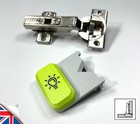 Cabinet Hinge Jig Bundle W  Metal Inserts  3d Printed - Precision Alignment Tool