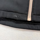 Michael Kors Soft Shell Jacket Girls 7 8 Black Fleece Lined Hooded Gold Full Zip