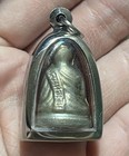 Luang Phor Ngern Thai Buddhist Amulet Pendant Wat Bang Klan Style Case