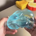Squishy Green Apple Stress Ball Soft Fidget Sensory Toy For Adhd Autism Slow Reb