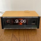 Flip Clock Copal Rp-244 Beige Space Age Mid Century Retro Tested Japan