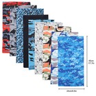 9 Pcs Uv Neck Gaiter Scarf Bandana Balaclava Face Mask For Sun   Dust