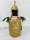 Orignal 18 Guage Brass Medieval Roman Reenactment Cuirass Armor Roman Helmet