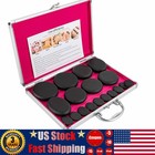 Natural Massage Stones Hot Spa Rock Basalt Stone With Heater Box 16 20pcs set