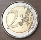 2005 Spain 2 Euro Bimetallic Don Quixote Unc 