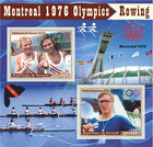Stamps Olympic Games Rowing 8 Sheets Perforated New