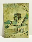 Meigs   Co Clothing Store Bridgeport Ct Mens Pant Sale 1880s Winter Church Scene