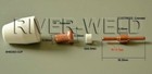 Riverweld Pt-31 Plasma Cutter Consumables Extended Nickel-plated Kit 30pcs