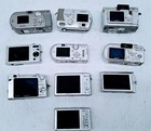 Lot Of 10 Sony Cameras Collection For Part Only Please Read Description