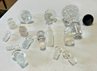 15 Vintage Different Styles   Sizes Glass Bottle Decanter Stoppers  Lot  3