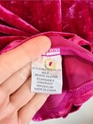 Jodifl Fuchsia Crushed Velvet Long-sleeve Tunic Top Size 2x