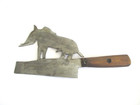 Antique Old Butcher s Meat Cleaver Chopper Knife Hand Made