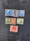 Huge Lot Of 85 Authentic Vtg German Third Reich Wwii Ww2 Era Stamps   1 Postwar